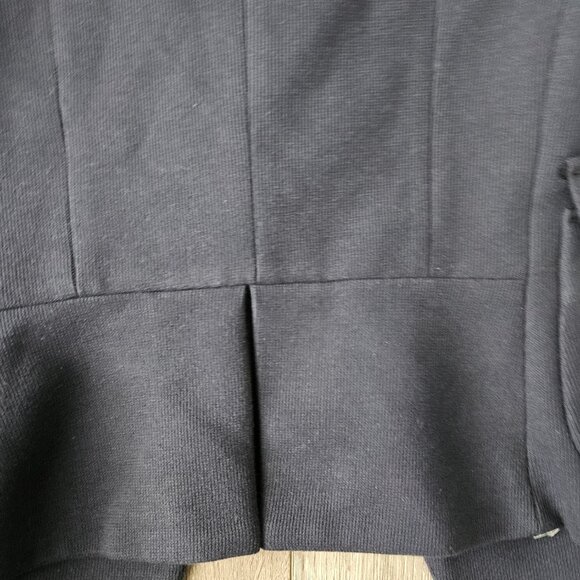 Zara Women's Blue blazer jacket with pop of red size small - Picture 8 of 8